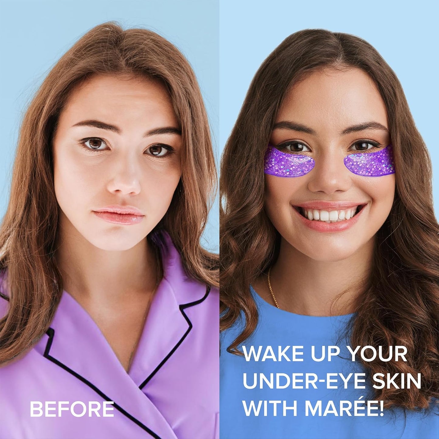 Zermet 1 Zermet 1  Eye Gels - Pads Under Eye Patches for Puffy Eyes and Dark Circles with Collagen & Hyaluronic Acid - Anti Wrinkles Under Eye Masks Skincare Treatment for Puffiness & Bags - Parches Para Ojeras