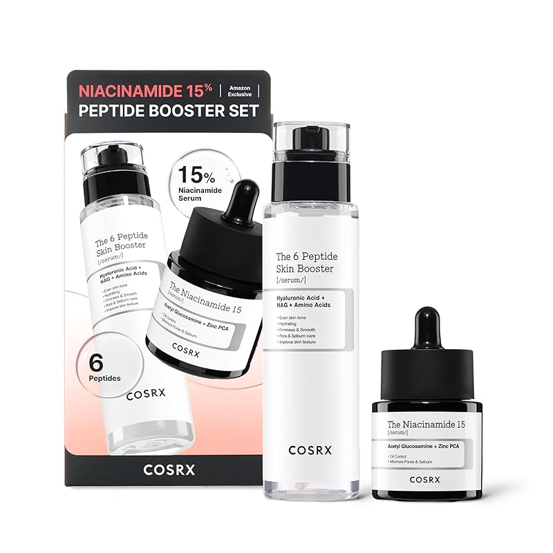 Zermet 1 Zermet 1  Snail Mucin 96% Peptide Booster Set - Amazon Exclusive - Korean Skin Care, Gift Sets, Skin Care Sets for Women, Advanced Snail Mucin Serum, Face Serum