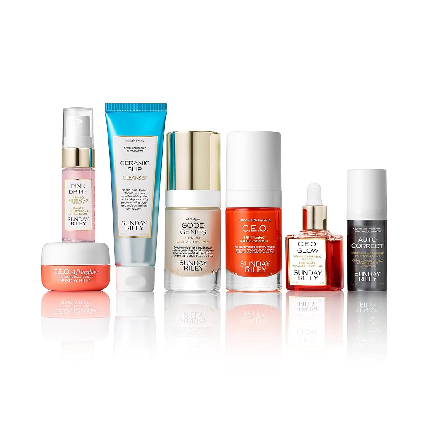Zermet 1 Sunday Riley Wake Up With Me Complete Brightening Morning Skincare Set