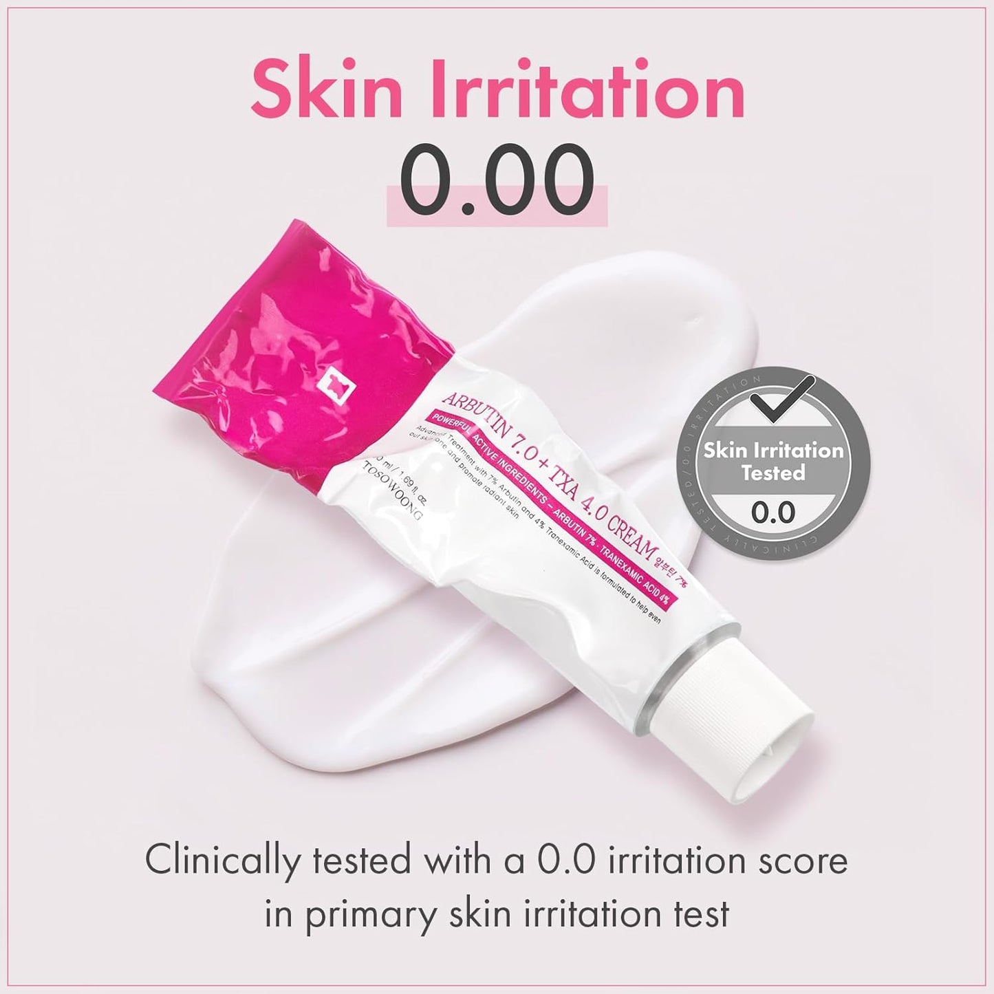 Zermet 1 Arbutin 7% + Tranexamic Acid 4% Cream, 70,000ppm Arbutin, 40,000ppm TXA, Niacinamide, Glutathione, Dark Spots, Freckle, Blemishes, Pigmentation, Korean Skin Care, 50ml, 1.69 fl.oz.