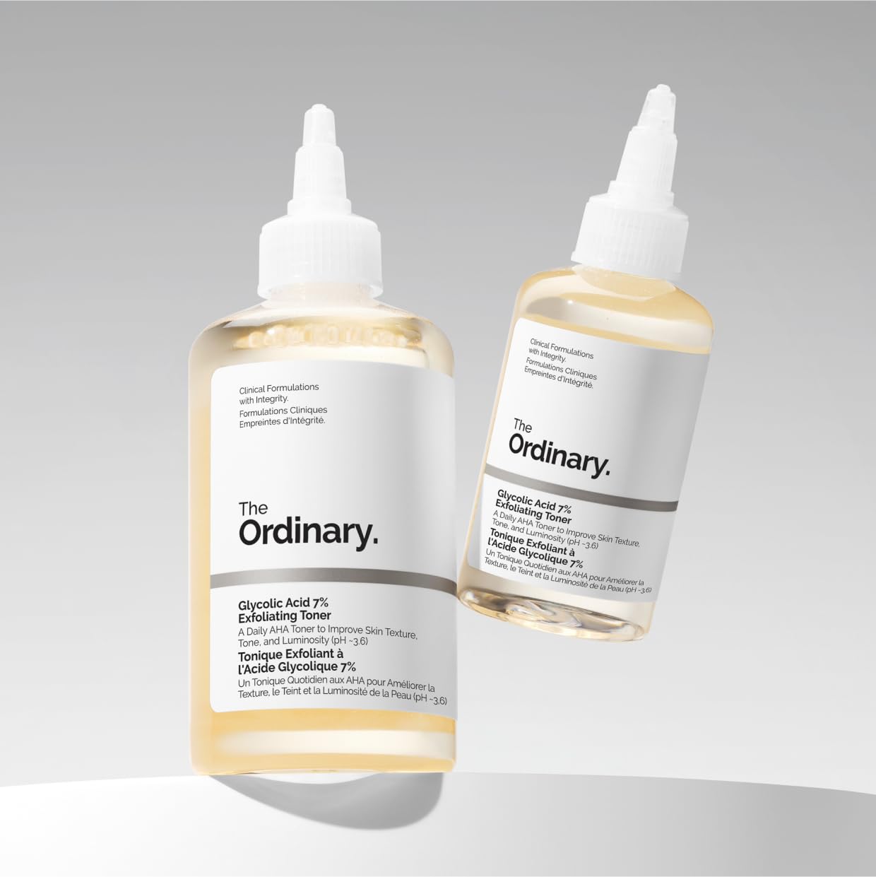 Zermet 1 The Ordinary Glycolic Acid 7% Exfoliating Toner, Brightening and Smoothing Daily Toner for More Even-Looking Skin Tone