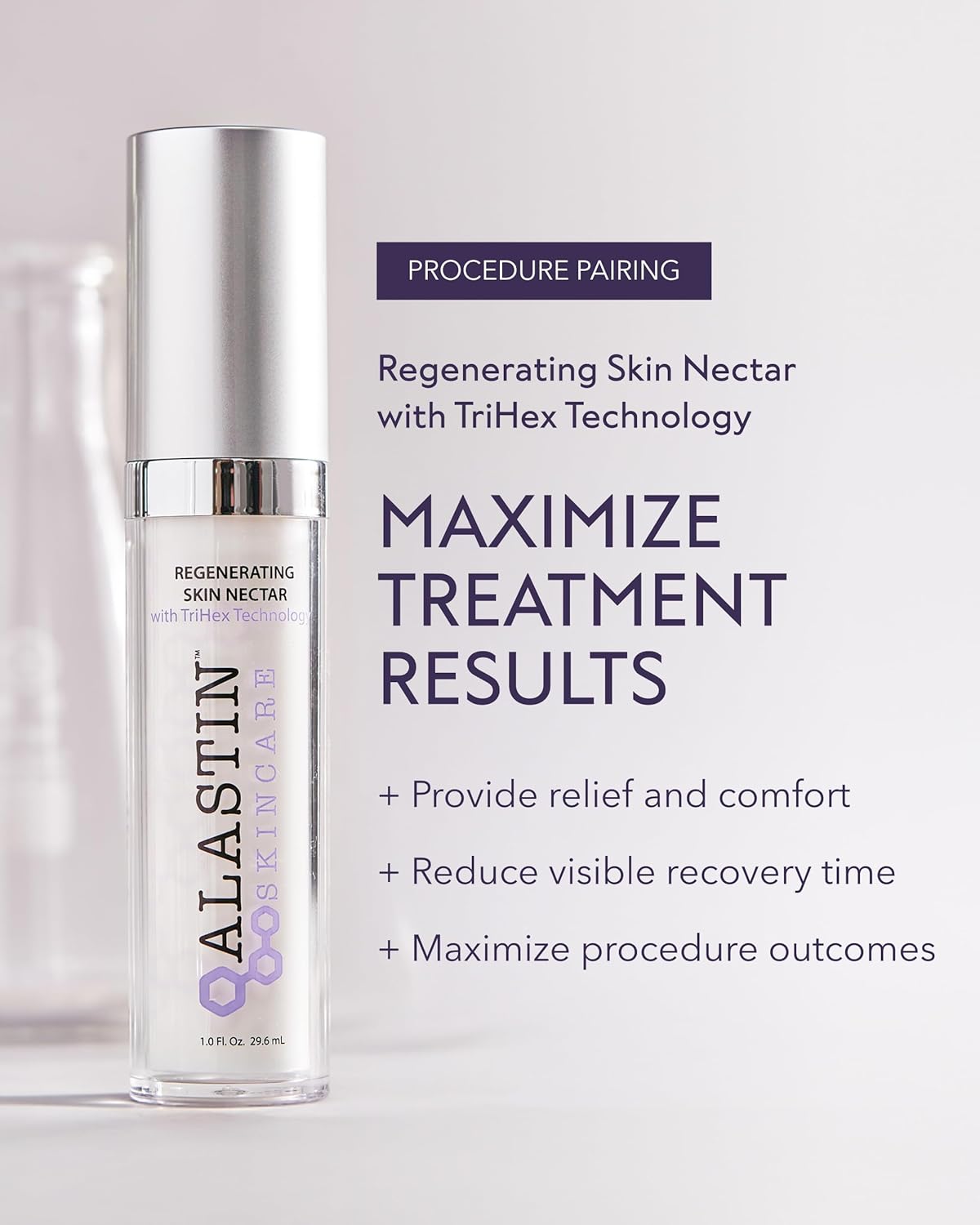 Zermet 1 Zermet 1  Skincare Regenerating Skin Nectar Face Moisturizer (1 oz) | Hydrating Serum Strengthens & Soothes Post-Procedure Skin | Safe for Sensitive Skin