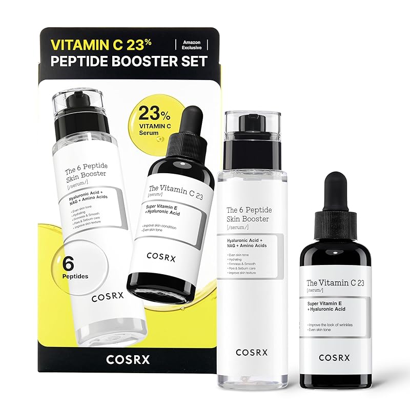Zermet 1 Zermet 1  Snail Mucin 96% Peptide Booster Set - Amazon Exclusive - Korean Skin Care, Gift Sets, Skin Care Sets for Women, Advanced Snail Mucin Serum, Face Serum