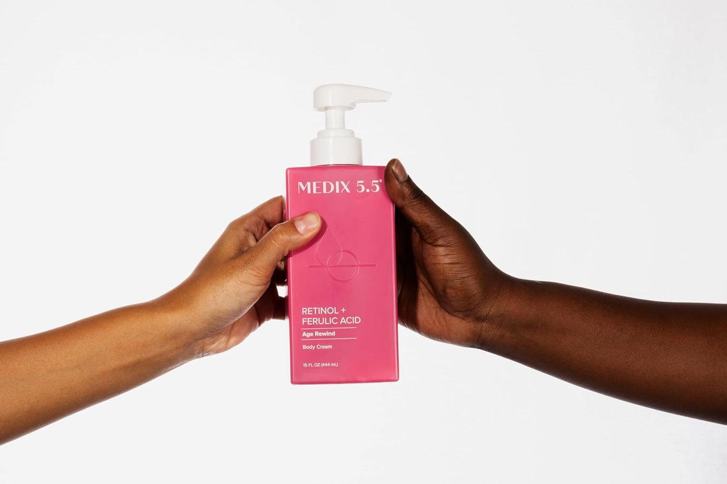 Zermet 1 Medix 5.5 Retinol Body Lotion Firming Moisturizer | Crepey Skincare Treatment | Retinol Body Cream | Anti Aging Firming Cream For Women Targets Look Of Crepe Skin, Wrinkles, & Sagging Skin, 15 Fl Oz