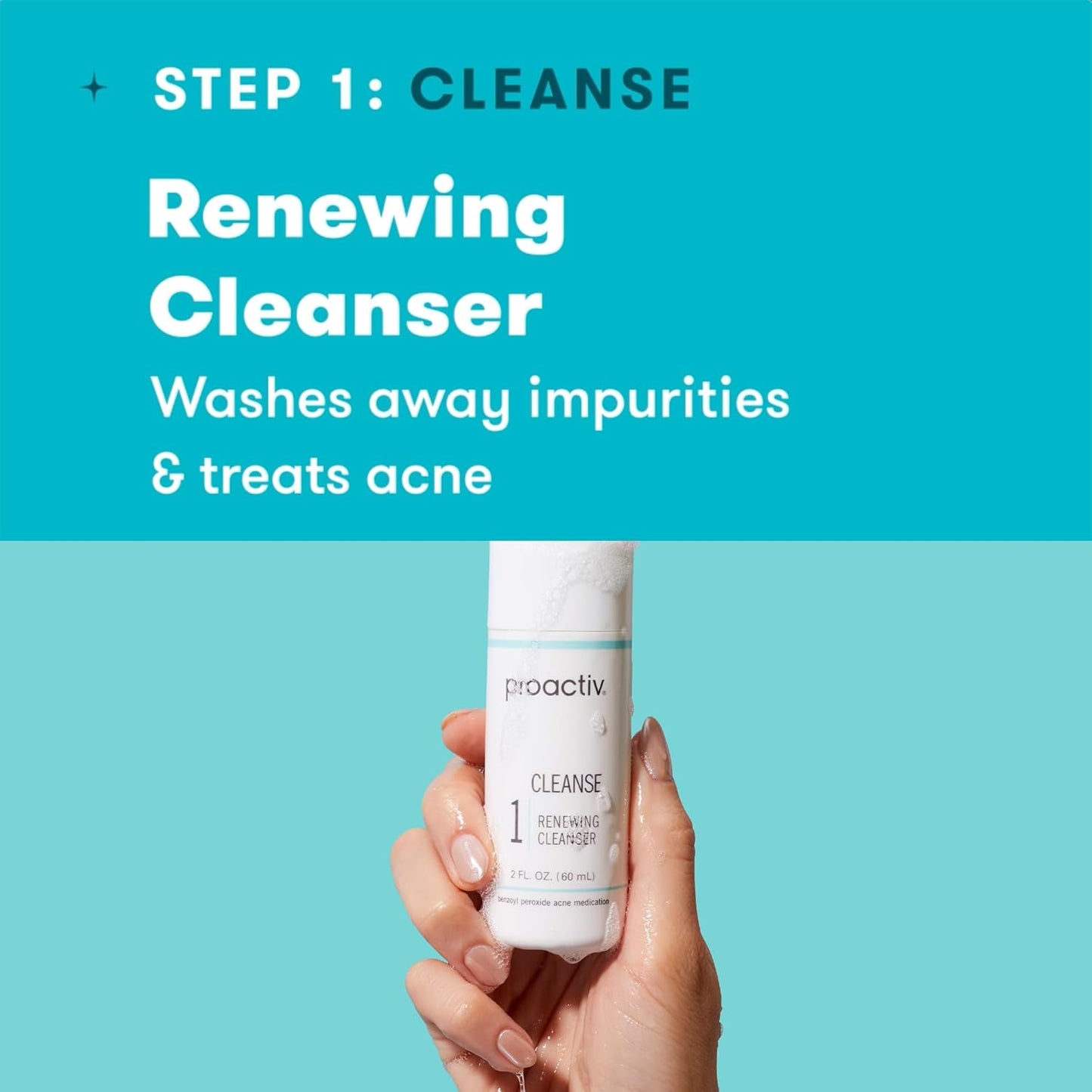 Zermet 1 Proactiv 3 Step Acne Treatment - Benzoyl Peroxide Face Wash, Repairing Acne Spot Treatment for Face and Body, Exfoliating Toner - 30 Day Complete Acne Skin Care Kit