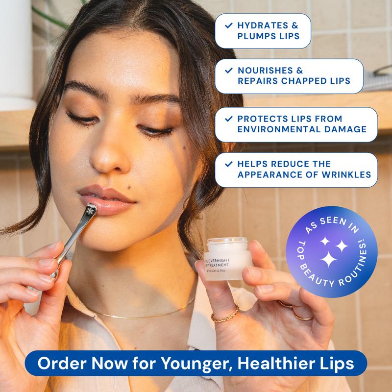 SNOW Overnight Moisturizing Lip Treatment Luxury Shea Lip Care Handy Oil
