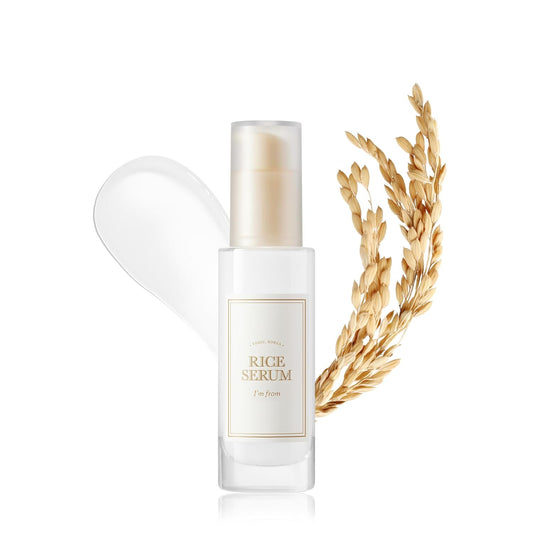 Zermet 1 I'm from Rice Serum, Korean Fermented Rice Embryo Extract Boosts Collagen, Vitality, Radiant Glowing Skin, Niacinamide, Vitality to Dull Skin, Nourishing, Moisturizing