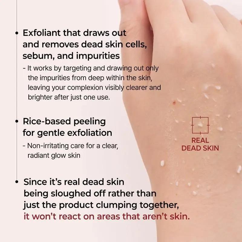 Zermet 1 Peel Shot Glow Rice Ampoule Duo -Serums for Brightening, Exfoliating, andMoisturizing -Suitable for All Skin Types