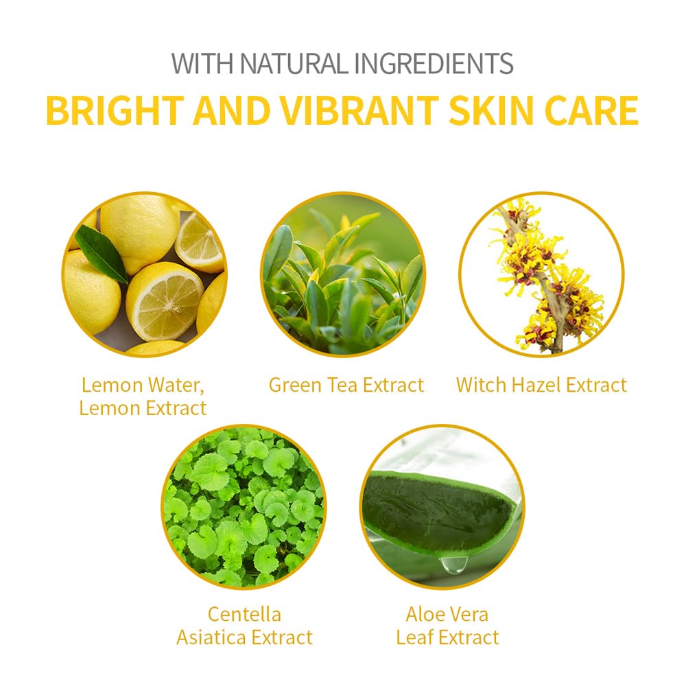 Lemon Sparkling Peeling Gel Deep Cleanse Exfoliate