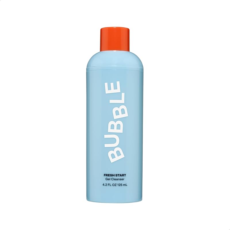 Zermet 1 Zermet 1 Skincare Fresh Start Gel Face Wash - Gentle PHA Exfoliating Facial Cleanser to Reduce Oil + De-Clog Pores - Daily Face Cleanser with Aloe Vera to Soothe Sensitive Skin - Vegan Skin Care (125ml)