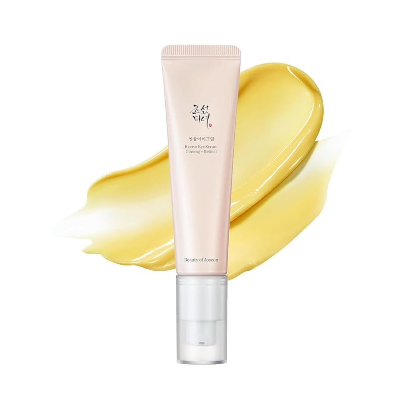 Zermet 1 Beauty of Joseon Revive Eye Serum with Retinal Niacinamide Correction for Puffy Eye Bags Fine Lines Dark Circles Wrinkles, Korean Skin Care 30ml, 1 fl.oz