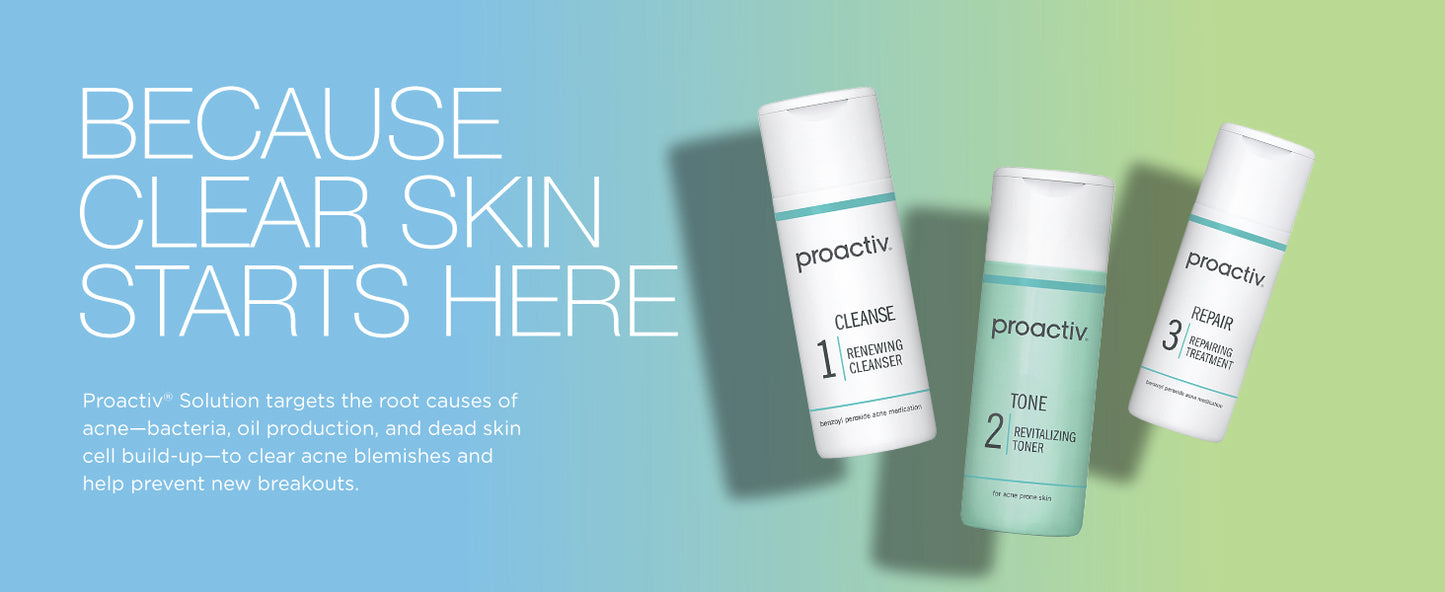 Zermet 1 Proactiv 3 Step Acne Treatment - Benzoyl Peroxide Face Wash, Repairing Acne Spot Treatment for Face and Body, Exfoliating Toner - 30 Day Complete Acne Skin Care Kit