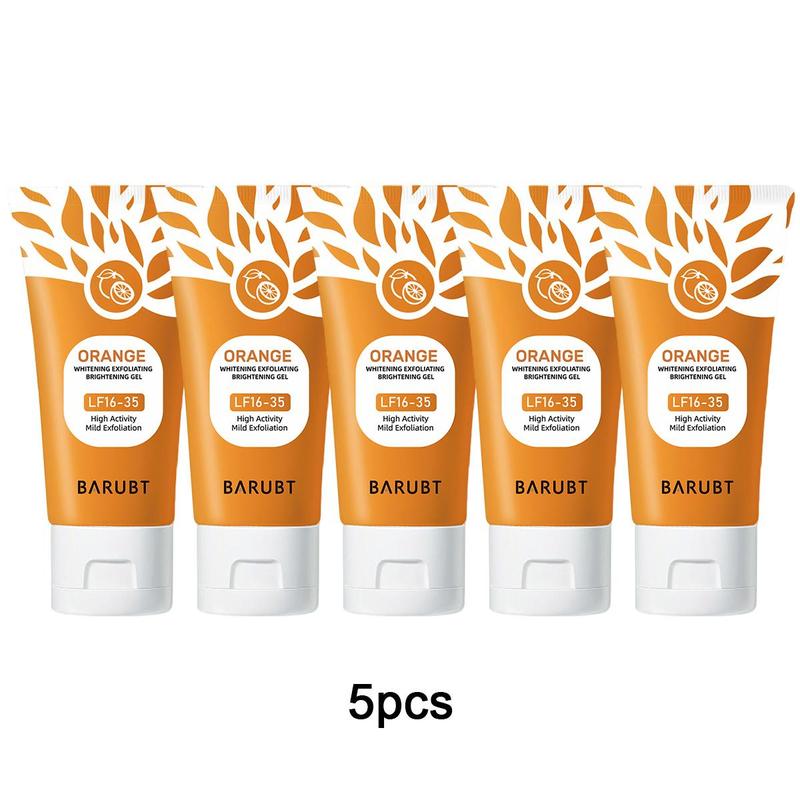 Zermet Orange Enzyme Exfoliating Gel. A gentle exfoliating product for the face and body, containing jojoba particles and natural plant extracts.