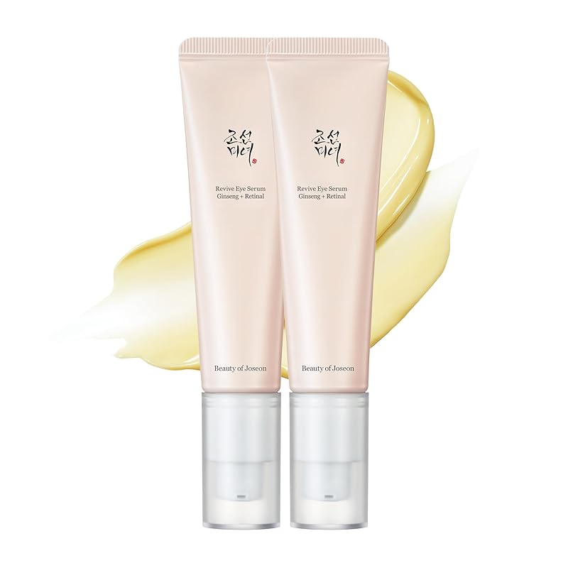 Zermet 1 Beauty of Joseon Revive Eye Serum with Retinal Niacinamide Correction for Puffy Eye Bags Fine Lines Dark Circles Wrinkles, Korean Skin Care 30ml, 1 fl.oz