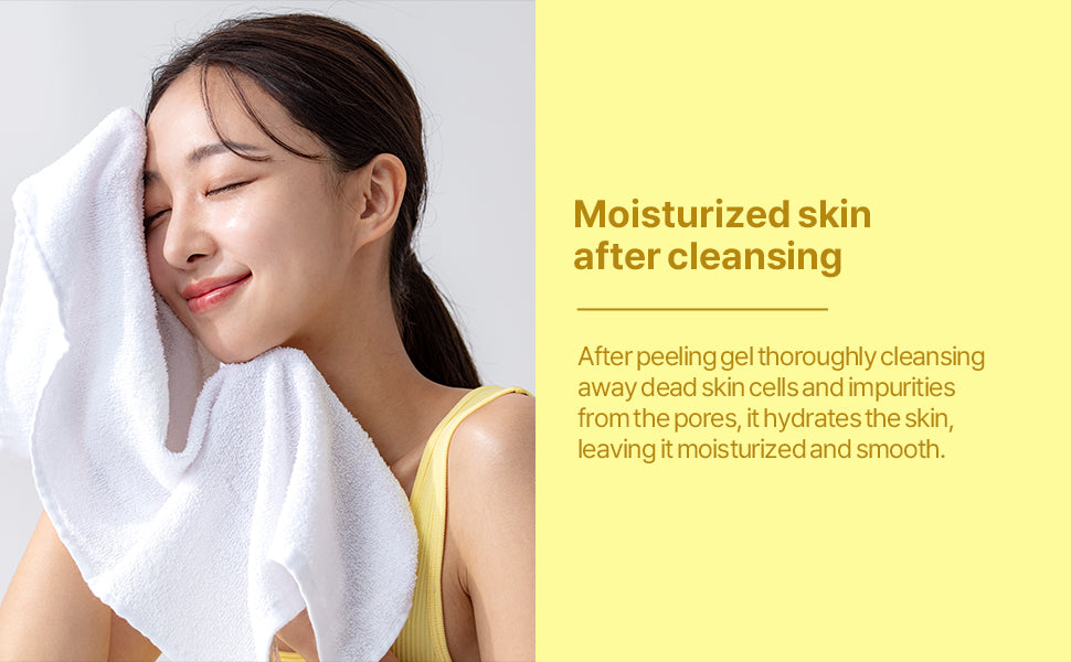 Lemon Sparkling Peeling Gel Deep Cleanse Exfoliate