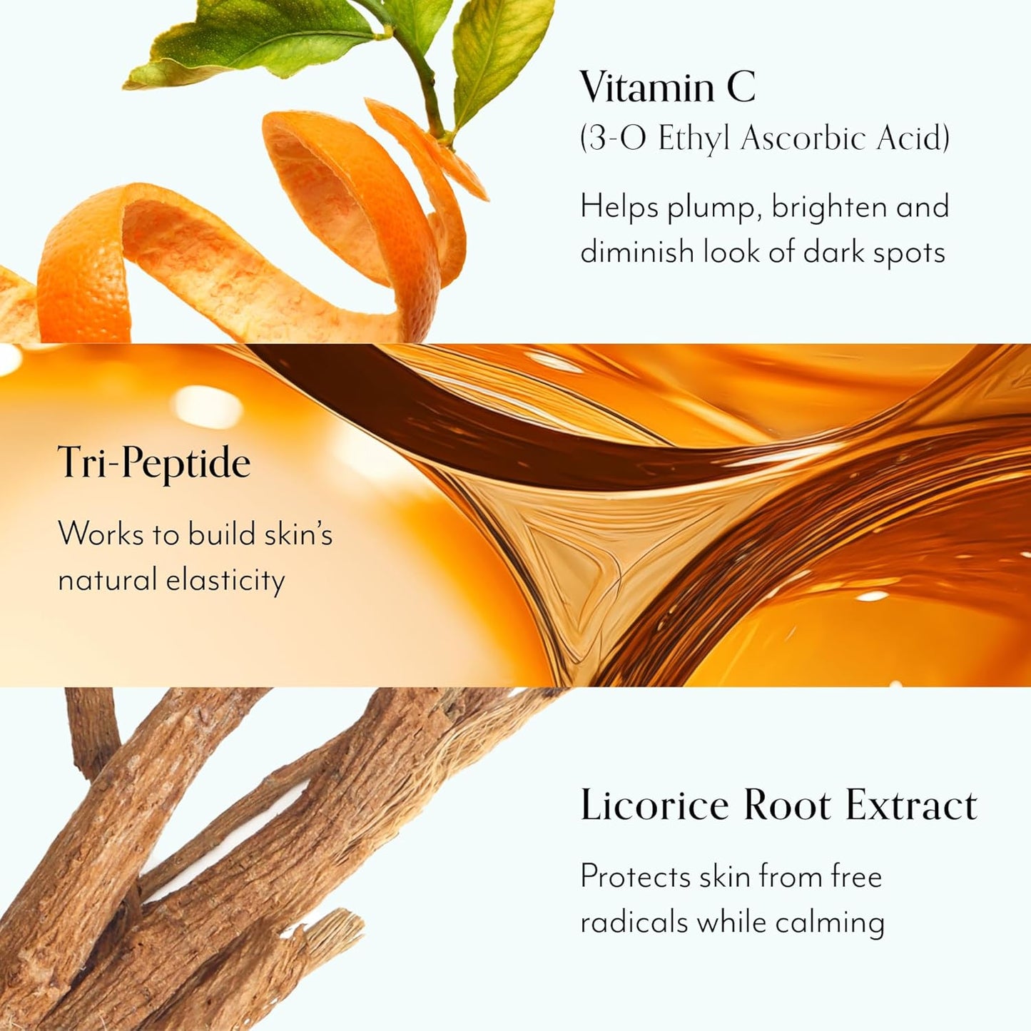 Zermet 1 Bliss Vitamin C + Tri-Peptide Bright Idea Serum – 15% Brightening + Barrier Boost Complex for Radiant, Firm Skin – Anti-Aging Face Serum Boosts Collagen & Elasticity - 1 fl oz