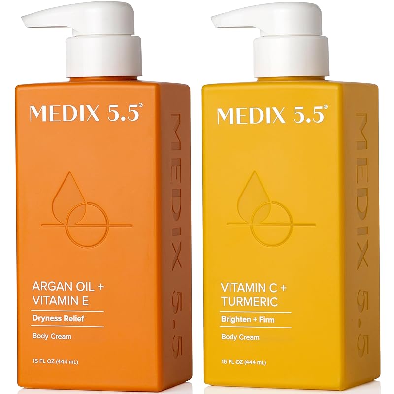Zermet 1 Medix 5.5 Retinol Body Lotion Firming Moisturizer | Crepey Skincare Treatment | Retinol Body Cream | Anti Aging Firming Cream For Women Targets Look Of Crepe Skin, Wrinkles, & Sagging Skin, 15 Fl Oz
